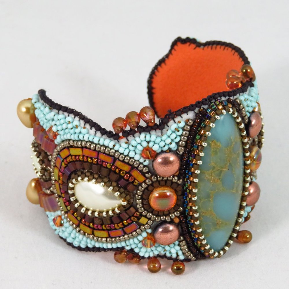 Southwestern Art Nouveau bracelet